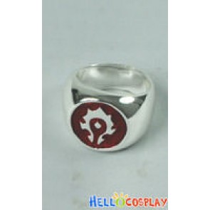 The World Of Warcraft Accessories Horde Ring