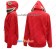 Vocaloid 2 Cosplay Costume Matryoshka Gumi Coat Red