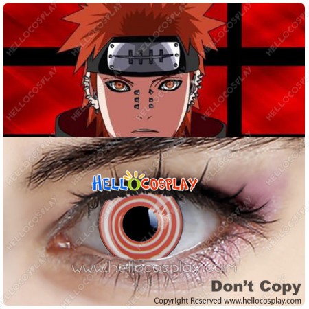 Naruto Cosplay Madara Uchiha Pein Red Rinnegan Contact Lense