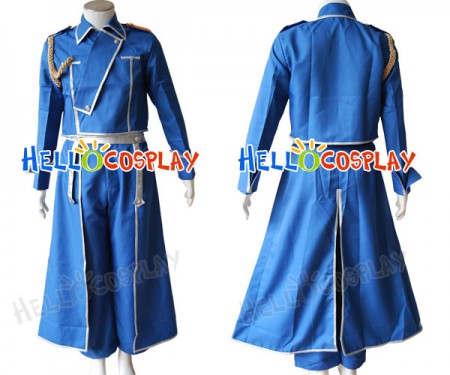 FullMetal Alchemist Roy Cosplay Costume Uniform