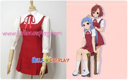 Kannagi: Crazy Shrine Maidens Cosplay Tsugumi Aoba Costume