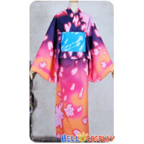 Vocaloid 2 Project DIVA F Cosplay Luka Dress Costume Kimono Bathrobe