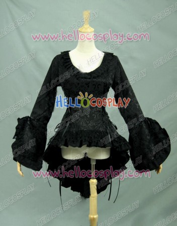 Victorian Lolita Reenactment Bodice Blouse Theatrical Gothic Lolita Dress