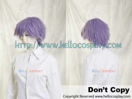 Medium Purple Cosplay Short Layer Wig