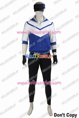 Pokemon GO Male Blue Uniform Cosplay Costume