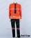 One Piece Cosplay Sanji Stripe Dark Orange Shirt Costume