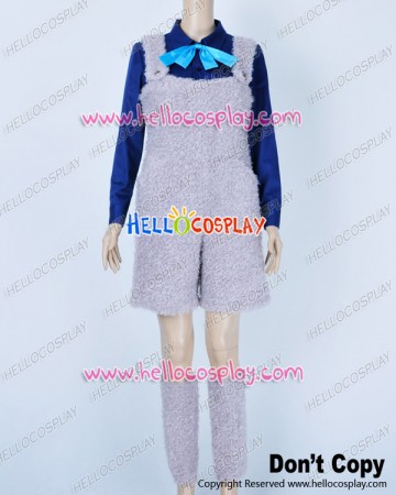 Karneval Cosplay Nai Muhinyi Costume Velvet Bib Overalls