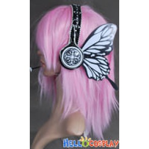 Vocaloid Cosplay Yowane Haku White Butterfly Earphone