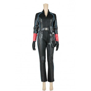 Avengers: Age Of Ultron Natasha Romanoff Black Widow Cosplay Costume Jumpsuit