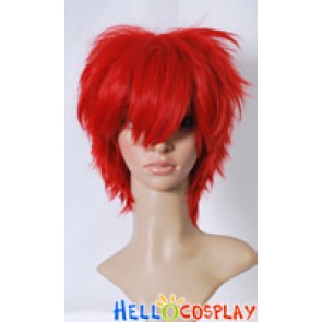 Vocaloid Kaito Cosplay Red Wig