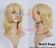 Pale Gold Short Wig 002