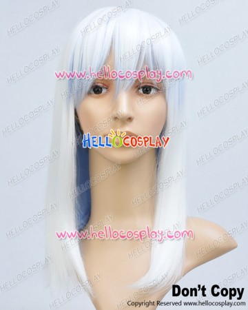 Makai Ouji Devils And Realist Cosplay Michael White Blue Wig