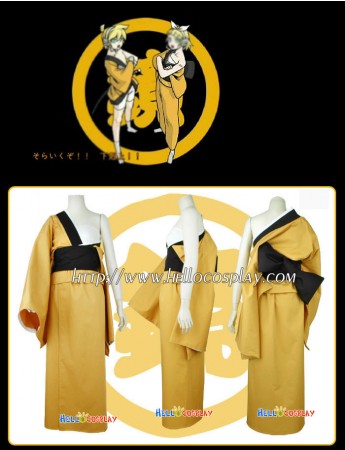 Vocaloid 2 Cosplay Kagamine Rin Mutiny Dress