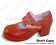 Wine Red Double Straps Chunky Sweet Lolita Shoes