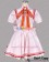 Rewrite Cosplay Kotori Kanbe Red Dress Winter Uniform Costume