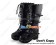 Black Rivets Ruffle Chunky Punk Lolita Boots