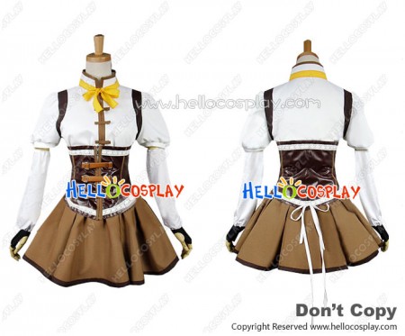 Puella Magi Madoka Magica Cosplay Tomoe Mami Uniform Costume