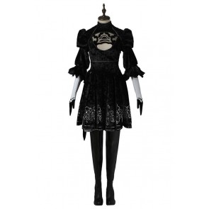 Nier Automata 2B Cosplay Costume Uniform