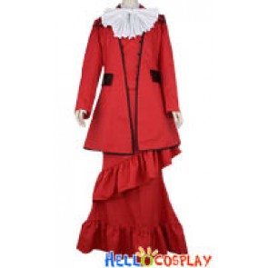 Black Butler Kuroshitsuji Madam Red Cosplay Costume