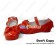 Mirror Red Buckle Strap Platform Sweet Lolita Shoes