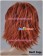 Red Brown Cosplay Short Layered Wig