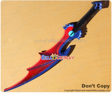 Kingdom Hearts Cosplay Riku Keyblade Weapon Prop