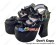 Matte Black Ruffle Bow Chunky Sweet Lolita Shoes