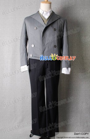 Sweeney Todd Cosplay Costume Jacket Vest Shirt Pants