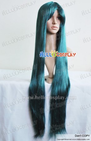 Deep Green Cosplay Long Wig