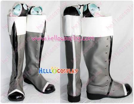 Tales Of Vesperia Cosplay Yuri Lowell Boots Grey Version