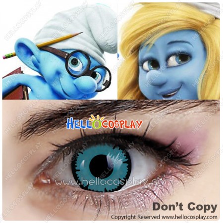 The Smurfs Smurfette Cosplay Contact Lense