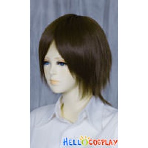 Yellow Brown Short Cosplay Wig