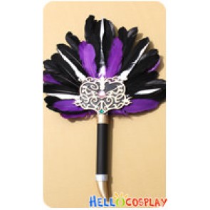 Dynasty Warriors 6 Cosplay Sima Yi Shiba I Feather Fan Prop