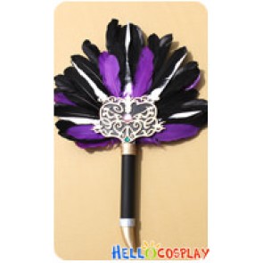 Dynasty Warriors 6 Cosplay Sima Yi Shiba I Feather Fan Prop