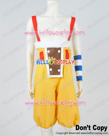 One Piece Cosplay Usoppu Usopp Two Years Later Bib Overalls Costume