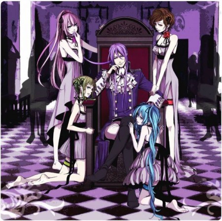 Vocaloid 2 The Seven Deadly Sins Kamui Gakupoid Cosplay Costume
