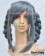 Danganronpa Dangan Ronpa Cosplay Peko Pekoyama Gray Pigtail Wig