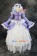 Chobits Cosplay Chi Purple White Formal Dress Costume