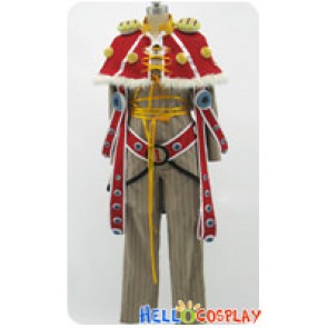 One Piece Cosplay Going Merry Red Shawl Costume Full Set