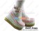 Pink White Heart Shaped Ruffle Platform Princess Lolita Shoes