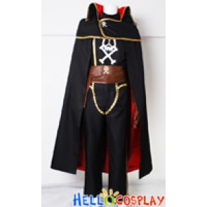 Galaxy Express 999 Cosplay Captain Harlock Costume