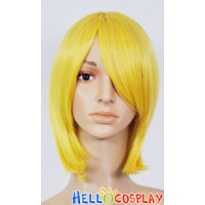 Yellow Short Wig 006