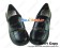 Matte Black Simple Chunky Classic Lolita Shoes