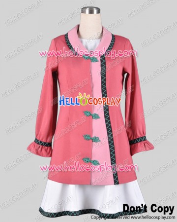 Touhou Project Cosplay Kyouko Kasodani China Buckle Pink Dress Costume