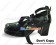 Black Satin Bow Ankle Strap Chunky Sweet Lolita Shoes