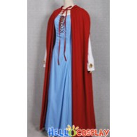 Red Riding Hood Valerie Cosplay Costume Dress Cape