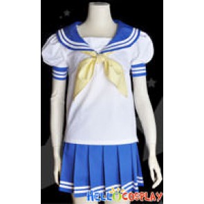 Lucky Star Cosplay School Girl Summer Uniform