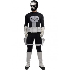 The Punisher Frank Castle Cosplay Costume Jumpsuit
