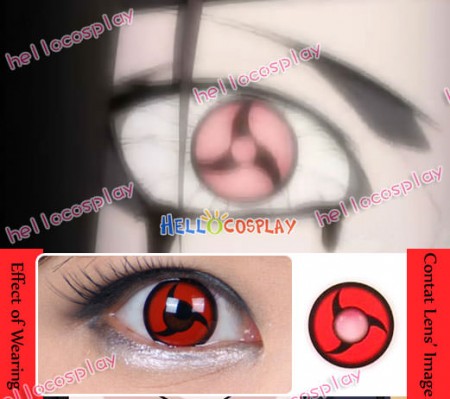 Naruto Sharingan Contact Lenses Itachi Uchiha Mangekyo Sharingan