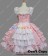 Sweet Lolita Gothic Punk Jumper Skirt Pink Frill Dress